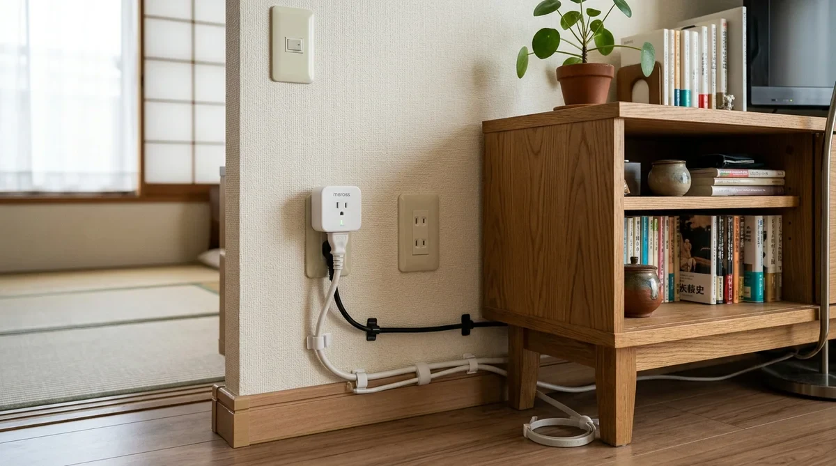 高出力家電の電源安全を確認するイメージ
