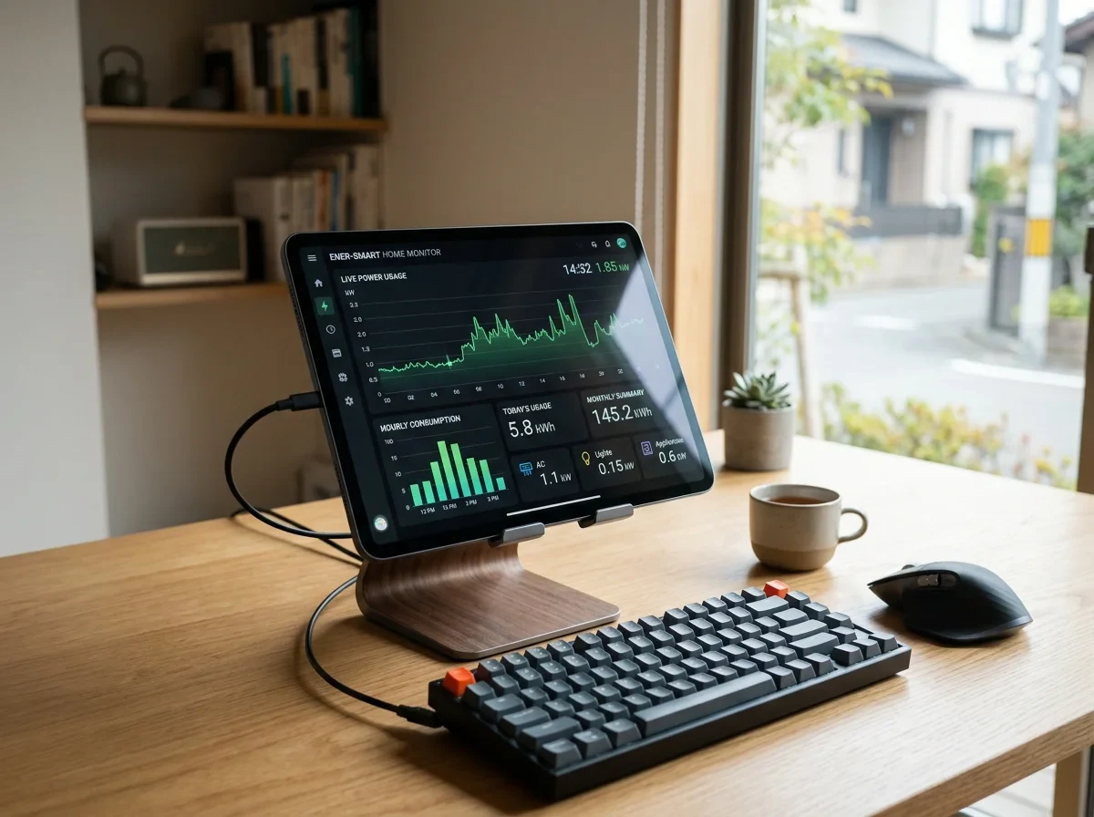 電力消費のモニタリングダッシュボード