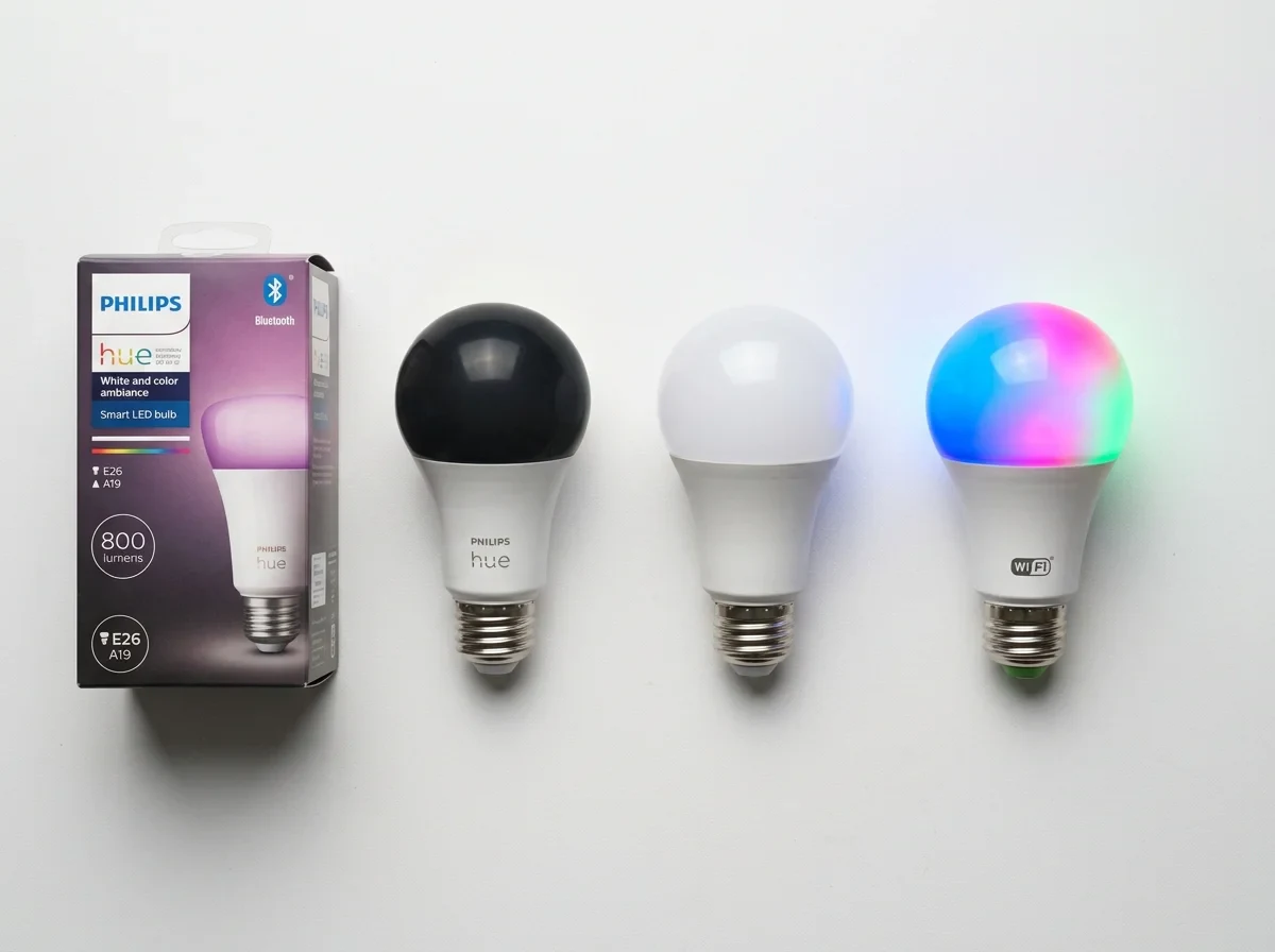 異なるメーカーのスマート電球の比較
